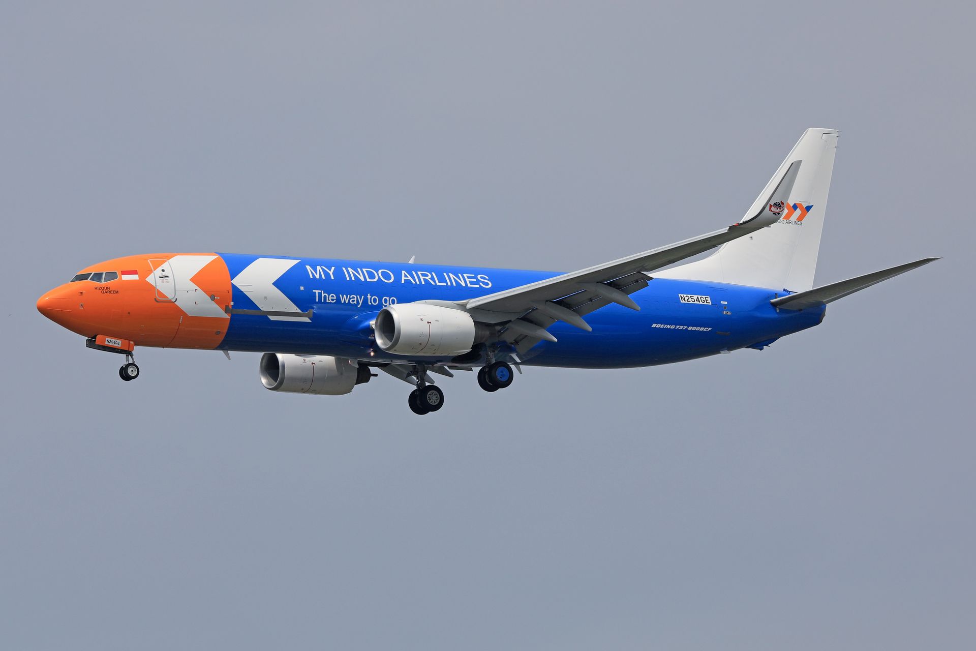 MY Indo Airlines Boeing 737 Fleet